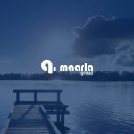 Maarlan logo ja rantamaisema.